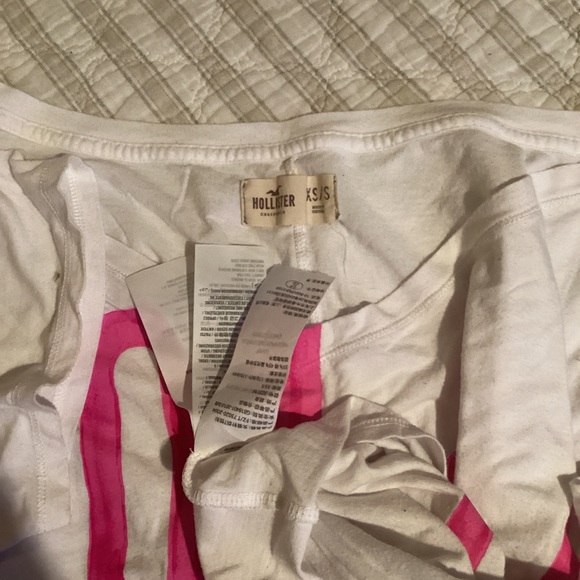HOLLISTER WHITE OFF THE SHOULDER TOP SIZE XS/S - Picture 3 of 5